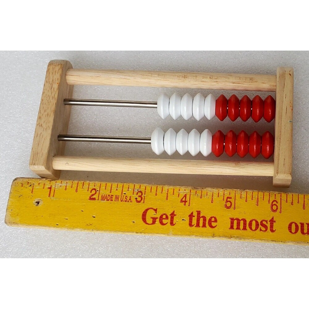 hand2mind Mini Rekenrek 20-Bead Math Counting Frame Tool for Early Learning - Picture 6 of 10
